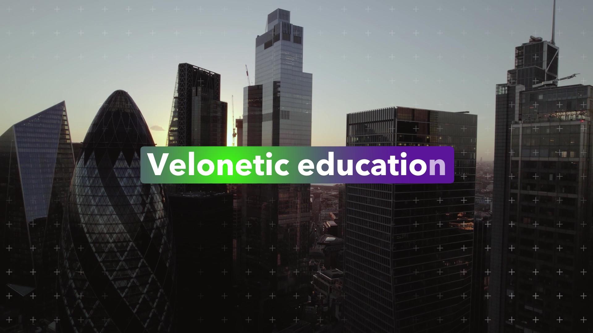 Velonetic education screenshot