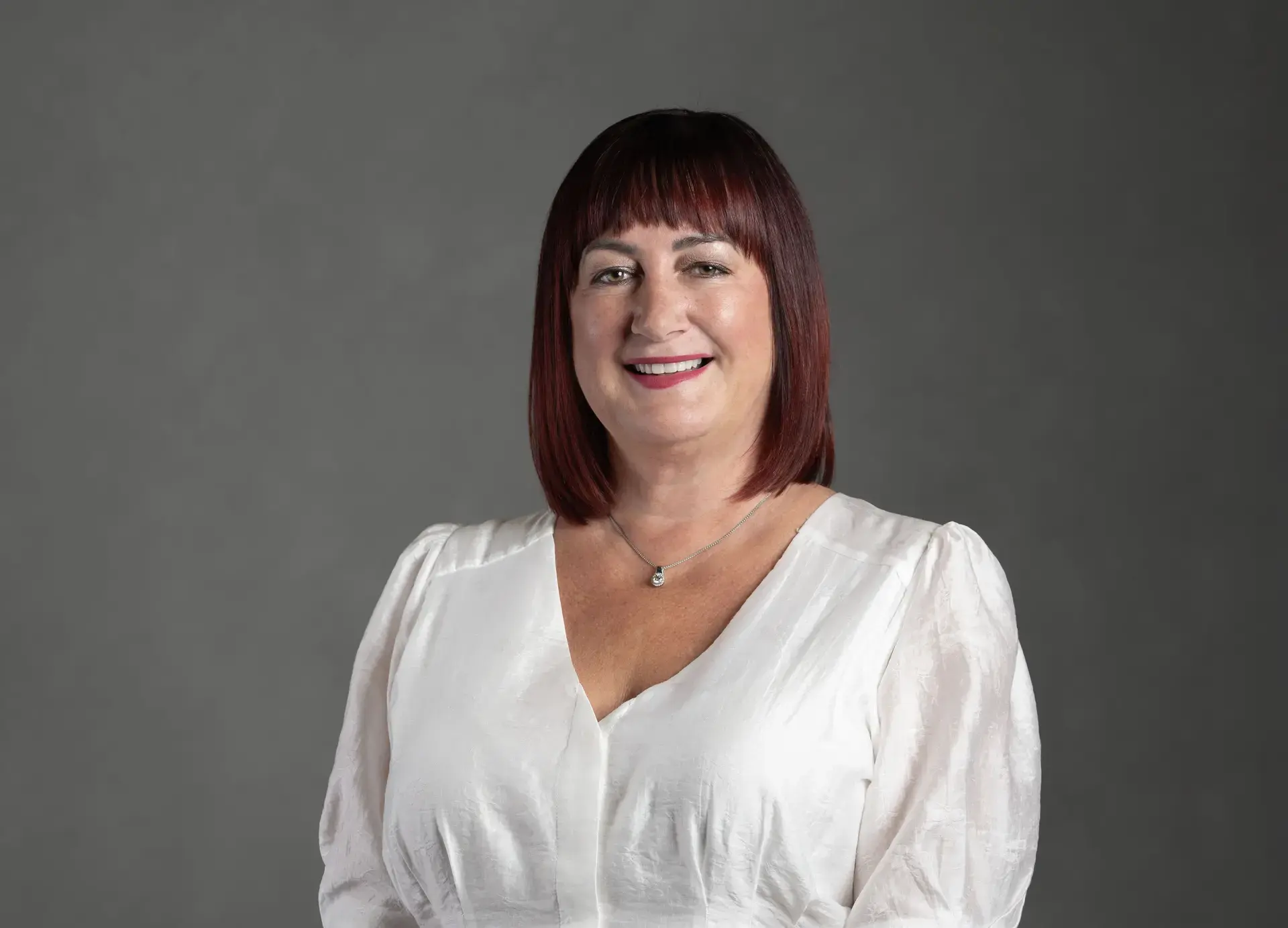 Woman smiling 