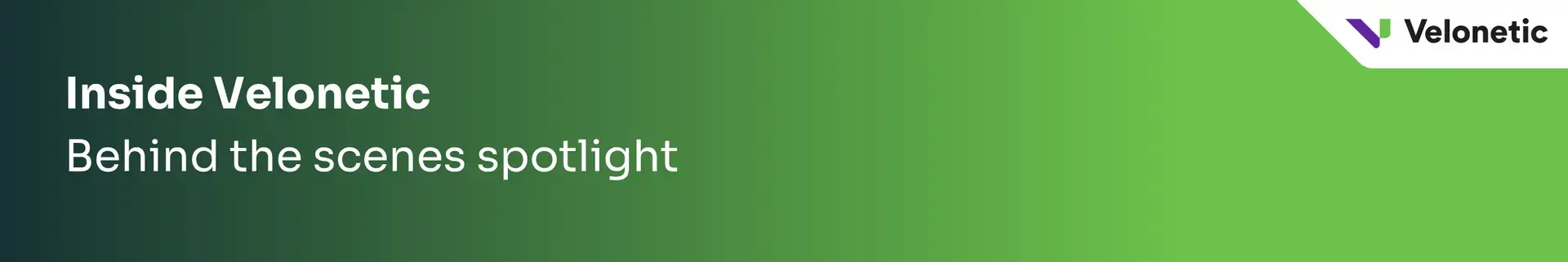 Inside Velonetic banner 