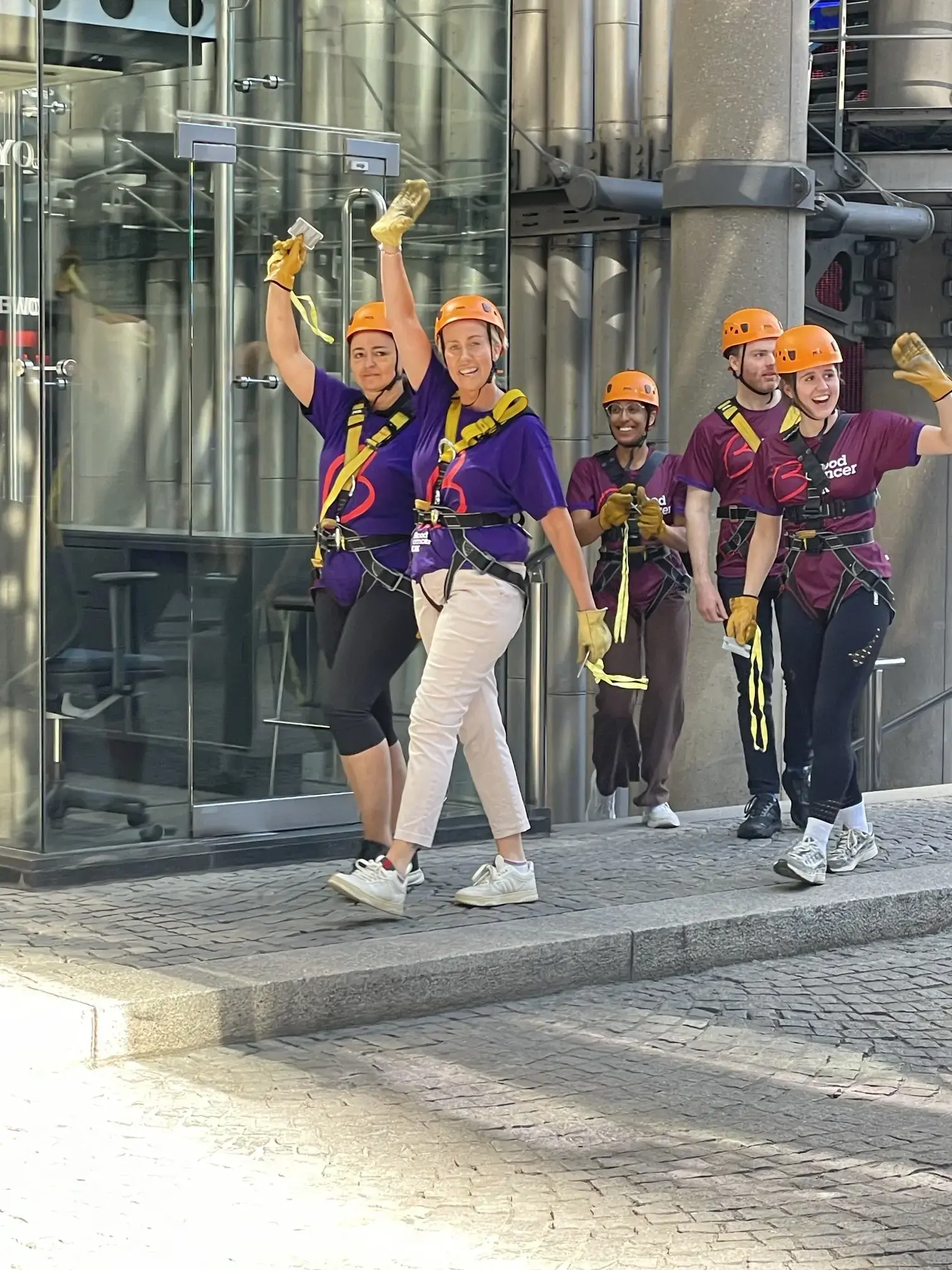 Lins Lou abseil