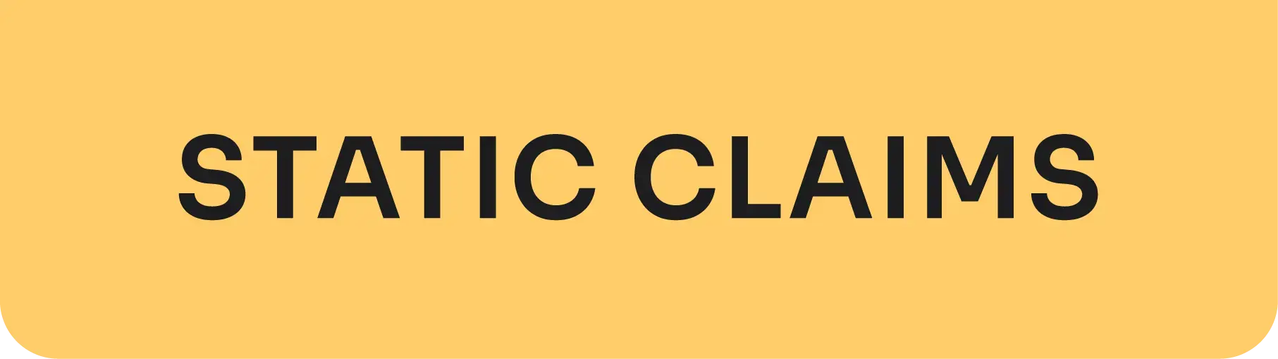 Static claims 