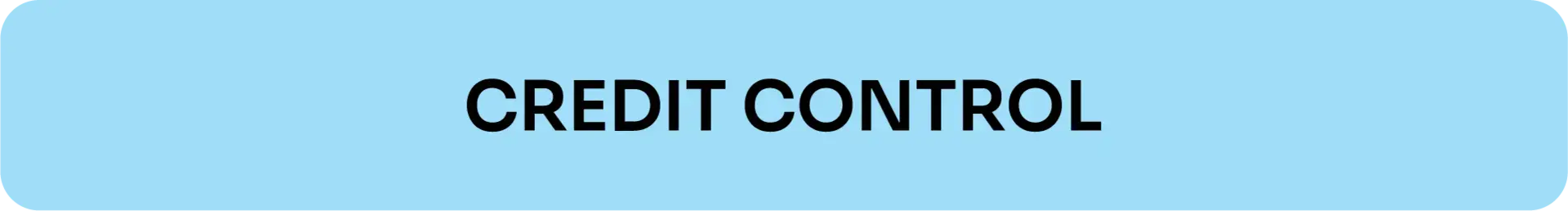 Credit control tab 